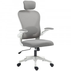 Ergonomická kancelářská židle se sklopnými područkami | šedá č.2