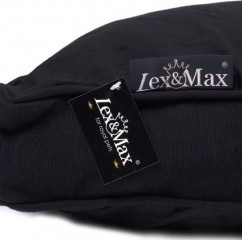 Luxusný poťah na pelech pre psa Lex & Max Professional 90 x 65 cm | čierny č.3