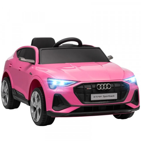 Elektrické autíčko Audi | růžové č.2