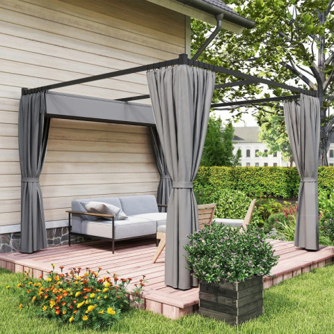 Pergola 3 x 3 m | šedá č.4