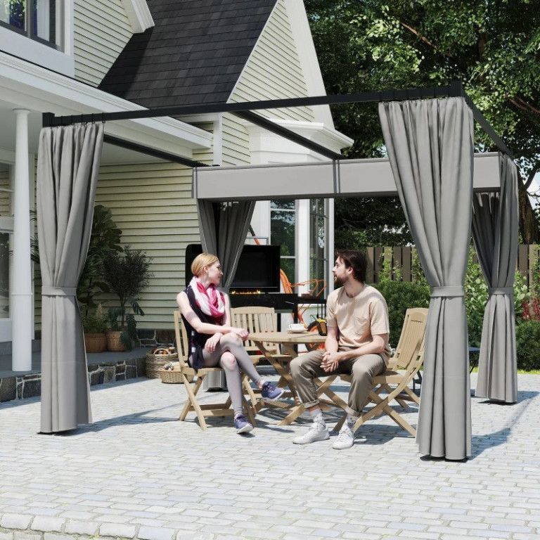 Pergola 3 x 3 m | šedá