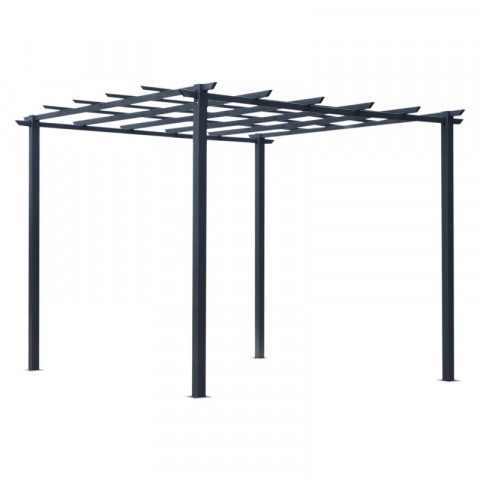 Stabilní oblouk pro růže 2,97 x 2,95 x 2,3 m | černý č.3