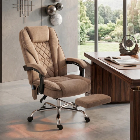 Ergonomická kancelářská židle s funkcí polohování | hnědá č.5