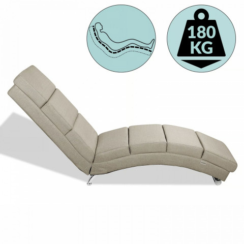 Relaxační lehátko Londýn | Pískové č.5