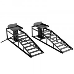 2 hydraulické nájezdové rampy | černé č.2