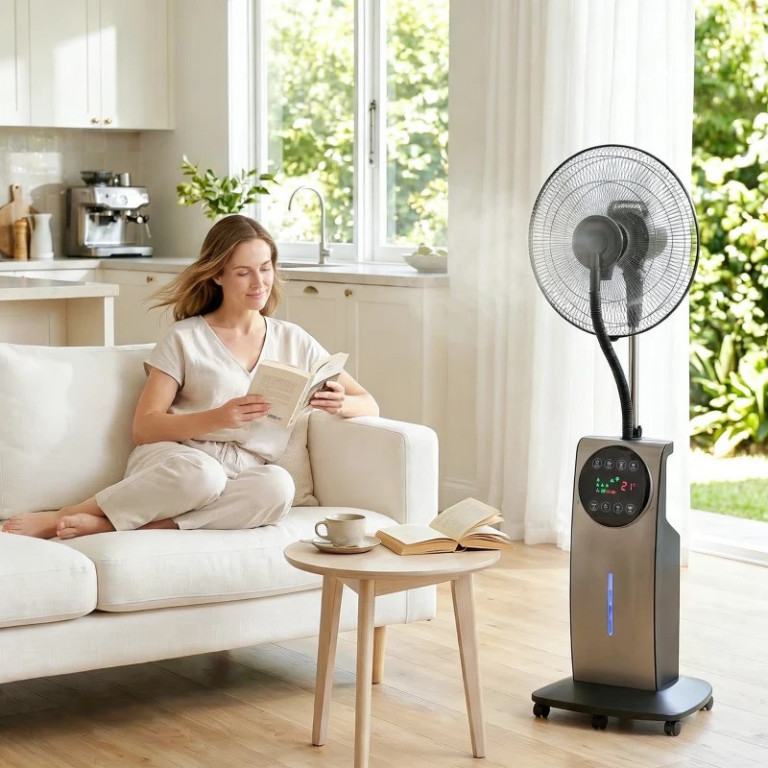 Ventilátor s vodním chlazením | hnědý
