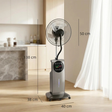 Ventilátor s vodním chlazením | hnědý č.3