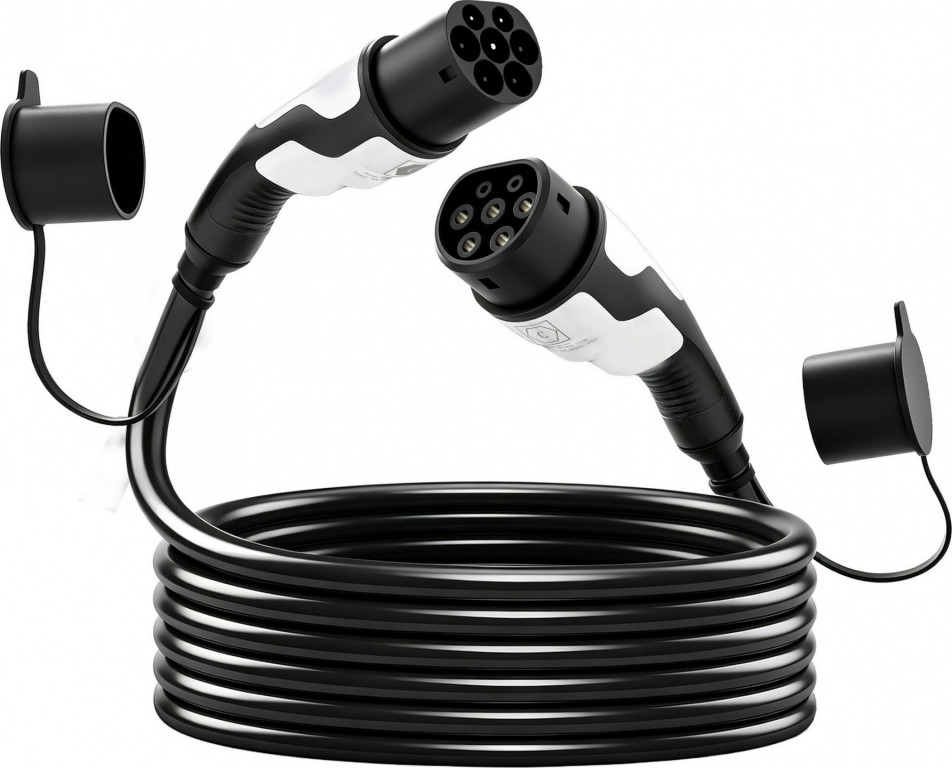 Nabíjecí kabel typu 2 pro elektromobily | černý