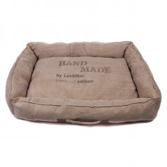 Luxusný pelech pre psa Lex & Max Hand Made 80 x 60 cm | béžový č.1