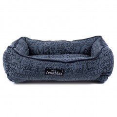 Luxusný pelech pre psa Lex & Max Chic 40 x 50 cm | tmavomodrý