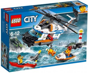 LEGO City 60166 Výkonná záchranárska helikoptéra