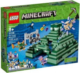 LEGO Minecraft 21136 Pamätník v oceáne č.1