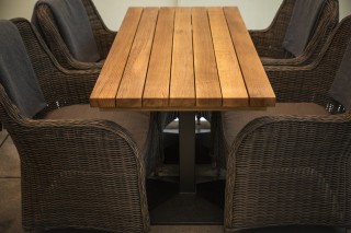 Stôl z masívneho dubového dreva Monterey - 1400x700x40mm - Vyrobené v ČR č.2