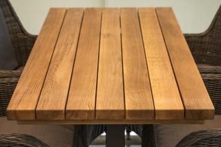 Stôl z masívneho dubového dreva Monterey - 1400x700x40mm - Vyrobené v ČR č.3