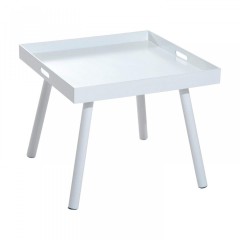Konferenční stolček 60 x 60 x 50 cm | biely č.1