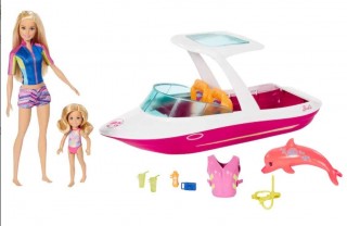 Mattel Barbie Magický delfín Oceánska loď s bábikami č.1