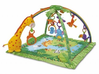 Fisher Price Rainforest Svetelná a hudobná hracia deka