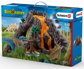 Schleich 42305 Veľká sopka s dinosaurom č.2
