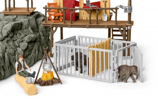 Schleich 42350 Výskumná stanica v krokodílej džungli č.2