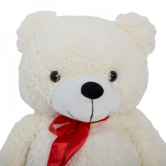 Veľký plyšový medveď Josie 130 cm | biely č.2