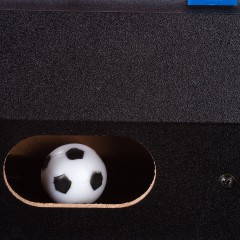 Mini stolný futbal futbalček 51x31x8 cm | čierny č.3