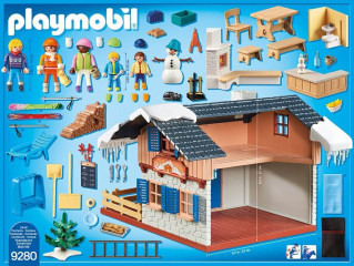 Playmobil 9280 Lyžiarska chata č.3