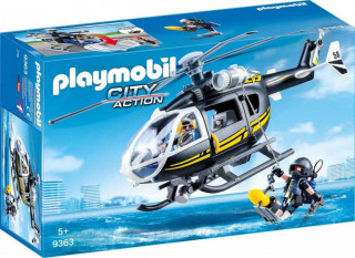 Playmobil 9363 Vrtuľník špeciálnej zásahovej jednotky č.1
