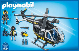 Playmobil 9363 Vrtuľník špeciálnej zásahovej jednotky č.3