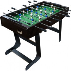 Stolný futbal futbalček rozkladací Belfast 121x101x79cm | tmavo hnedý