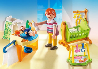 Playmobil 5304 Detská izba s kolískou č.2