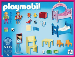 Playmobil 5306 Farebná detská izba č.3