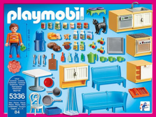 Playmobil 5336 Kuchyňa s jedálenským kútom č.3