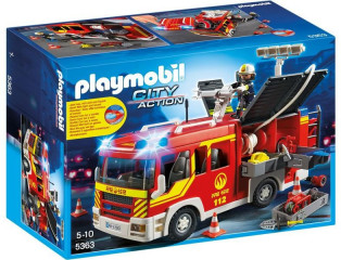 Playmobil 5363 Hasičské auto s vodným delom č.1