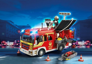 Playmobil 5363 Hasičské auto s vodným delom č.2