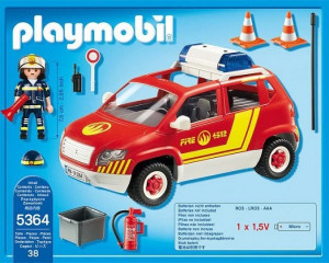 Playmobil 5364 Auto veliteľa hasičov č.2