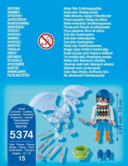 Playmobil 5374 Umelec s ľadovou sochou č.3