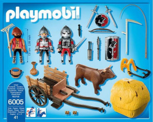 Playmobil 6005 Falošný voz Sokolích rytierov č.3