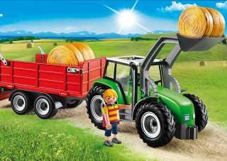 Playmobil 6130 Traktor s prívesom č.2