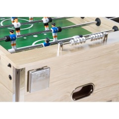 Stolný futbal futbalček Profi Leeds 140x73x87cm | svetlý č.3