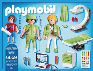 Playmobil 6659 Röntgen č.3
