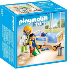 Playmobil 6661 Detská lekárka s pacientom č.1