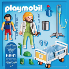 Playmobil 6661 Detská lekárka s pacientom č.3