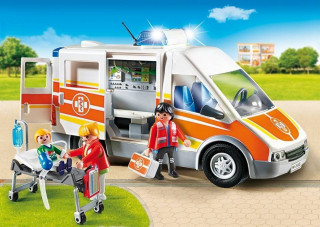 Playmobil 6685 Sanitka s majákom a sirénou č.2
