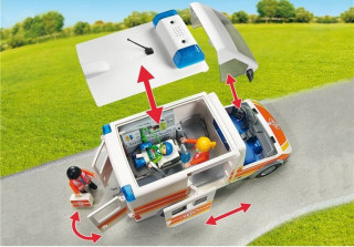 Playmobil 6685 Sanitka s majákom a sirénou č.3