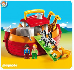 Playmobil 6765 Prenosná Noemova Archa (1.2.3) č.2