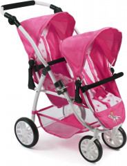 Kočík pre bábiky dvojčatá Bayer Chic 2000 Vario 89 č.1