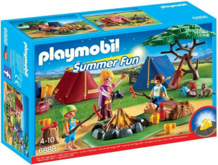 Playmobil 6888 Táborový oheň s LED osvetlením č.1