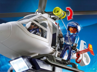 Playmobil 6921 Policajná helikoptéra s LED svetlometom č.3