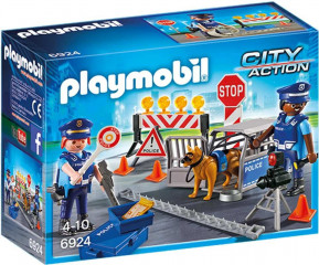 Playmobil 6924 Policajná zátarasa č.1