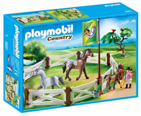 Playmobil 6931 Výbeh pre kone č.1